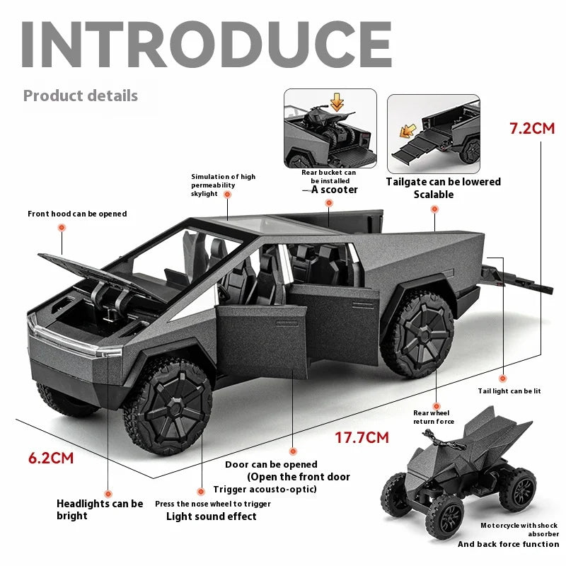 Tesla  Cybertruck Pickup 1/32