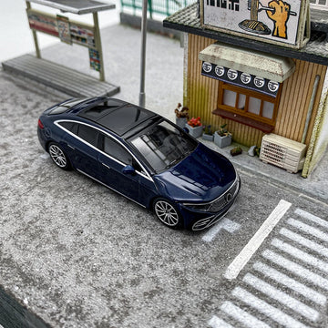 Mercedes Benz EQS580 4matic 1/64