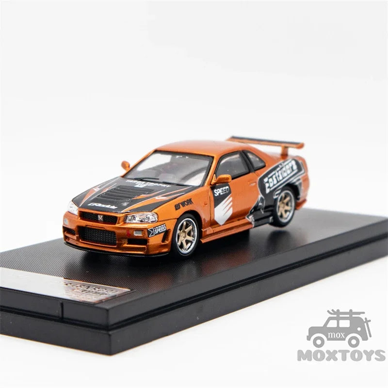 Nissan  GTR R34 Need for Speed Underground Orange 1/64