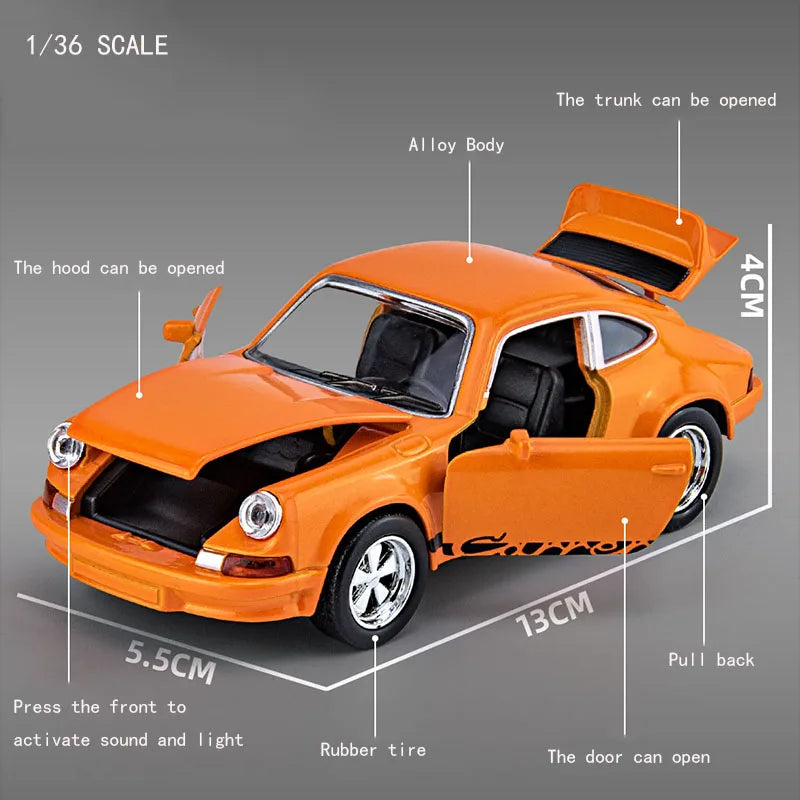Porsche Carrera 1974 1/36