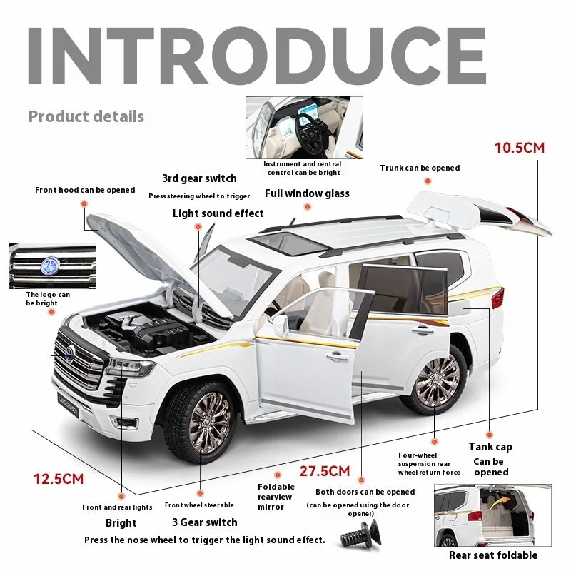 Toyota Land Cruiser LC300 SUV  1/18