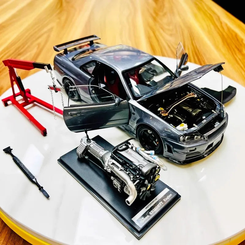 Nissan R34 Skyline Gtr 1/18