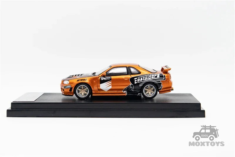 Nissan  GTR R34 Need for Speed Underground Orange 1/64